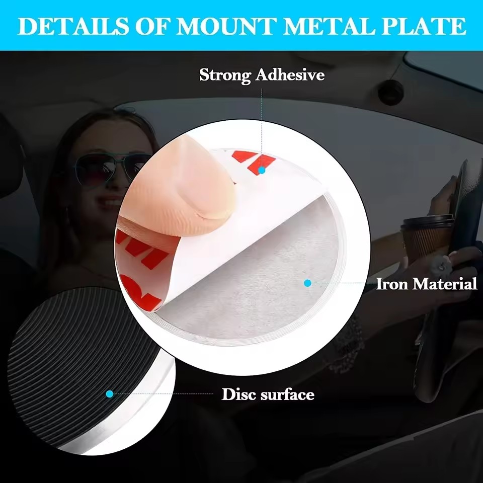 Thin Metal Plate Disk For Magn - Phone Accessories Useful ulasan dan harga