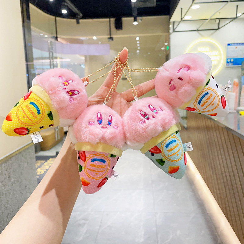 12CM Kirby Ice Cream Plush Cha - Phone Accessories Charms ulasan dan harga