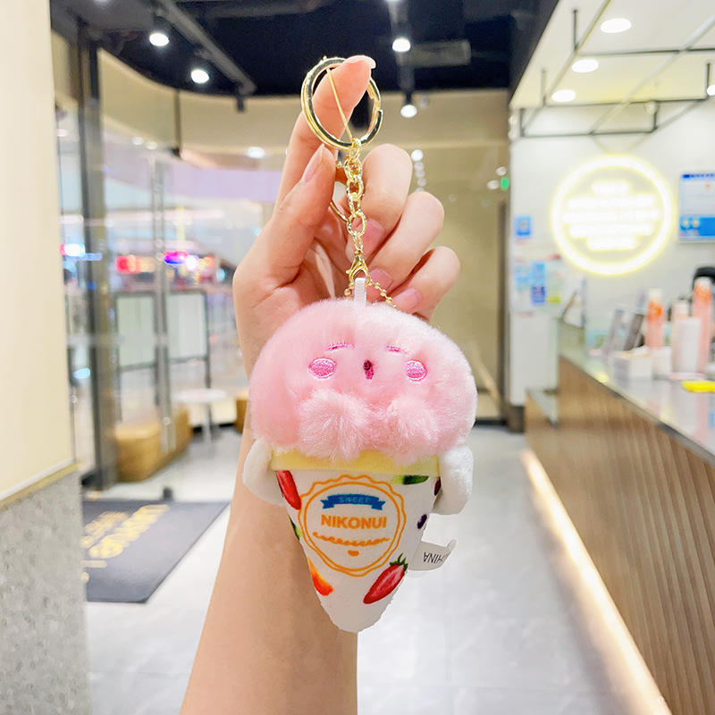 12CM Kirby Ice Cream Plush Cha - Phone Accessories Charms ulasan dan harga