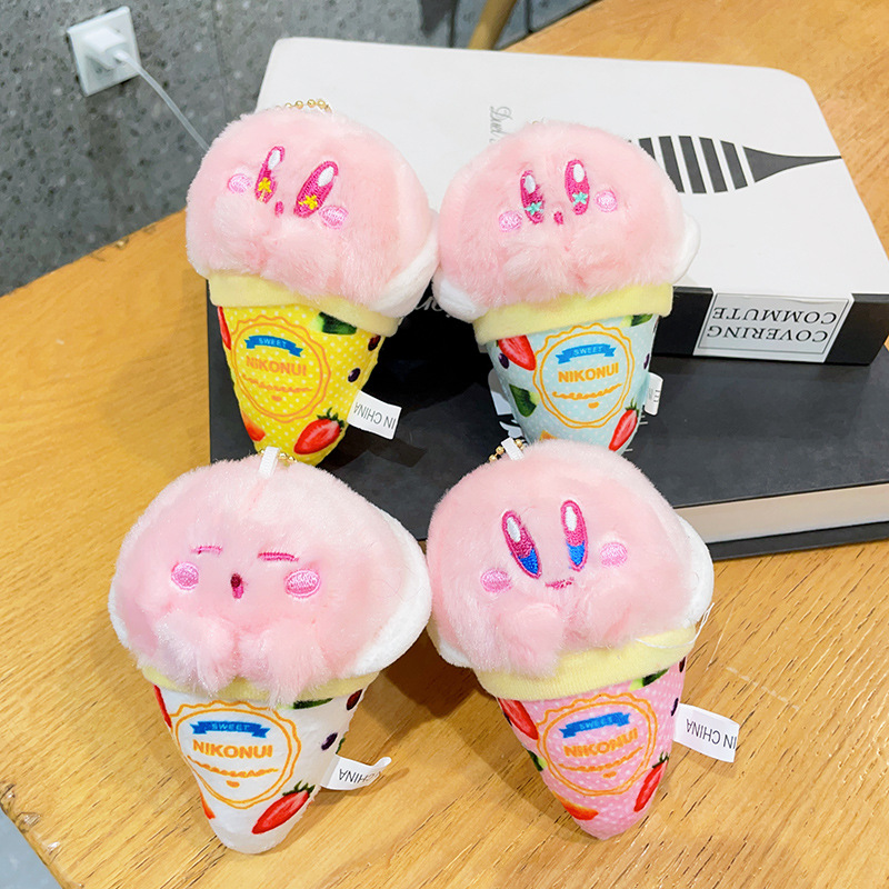 12CM Kirby Ice Cream Plush Cha - Phone Accessories Charms ulasan dan harga