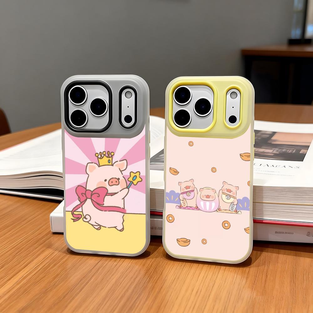 LuLu The Piggy Phone Case Clea - Apple Iphone 15 ulasan dan harga