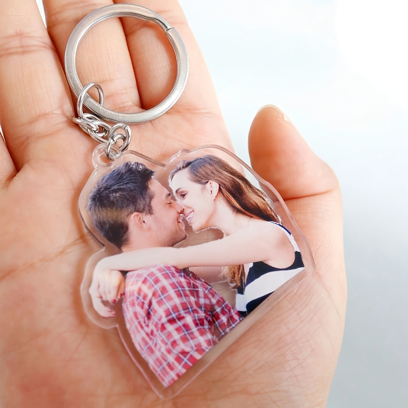 1 Custom Photo Acrylic Keychai - Phone Accessories Charms ulasan dan harga